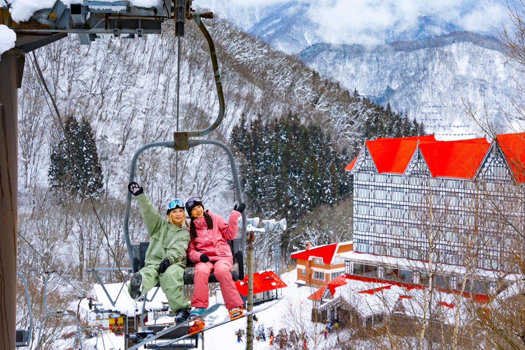 Hotel Green Plaza Hakuba Otari Buitenkant foto