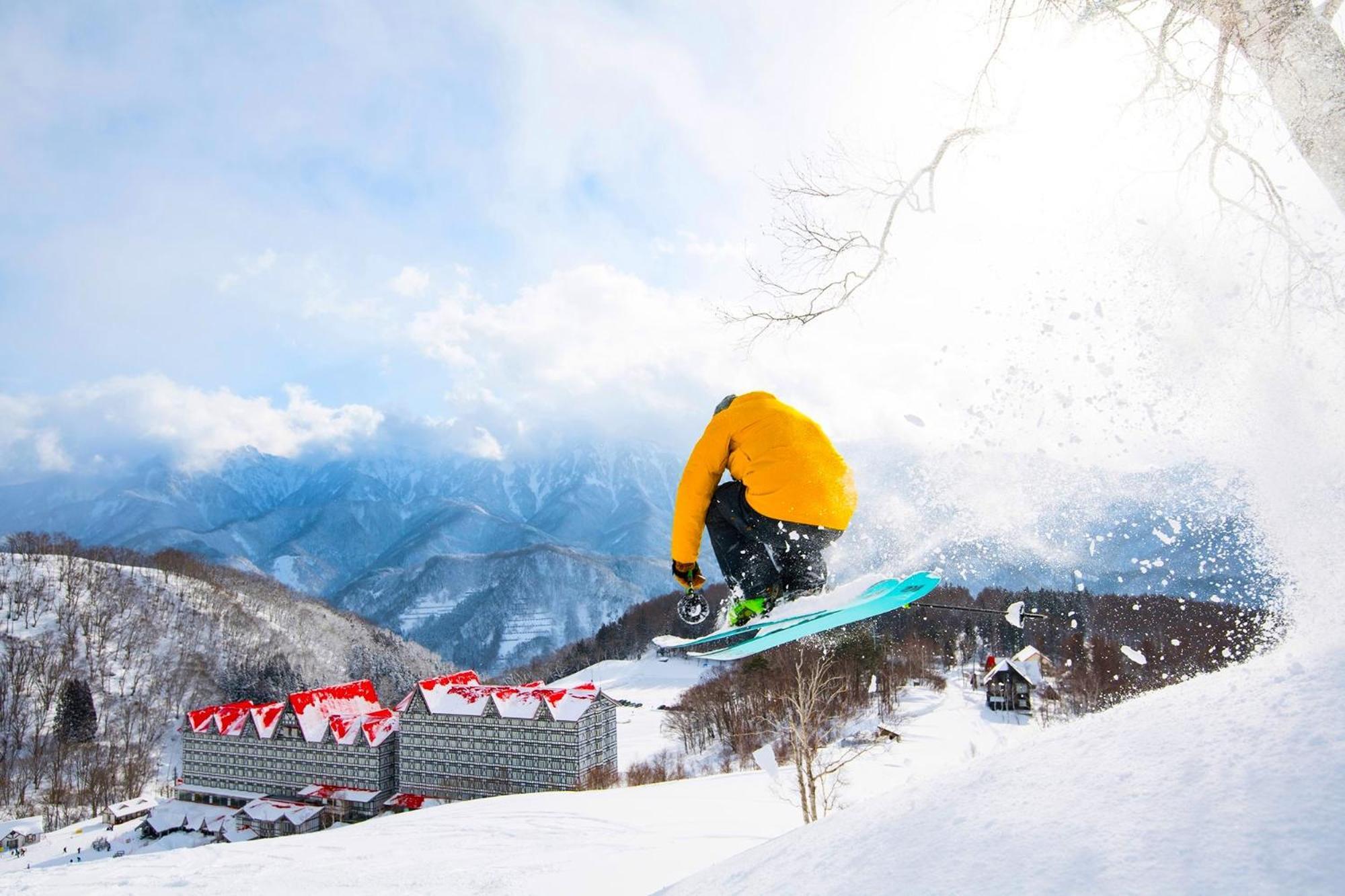 Hotel Green Plaza Hakuba Otari Buitenkant foto