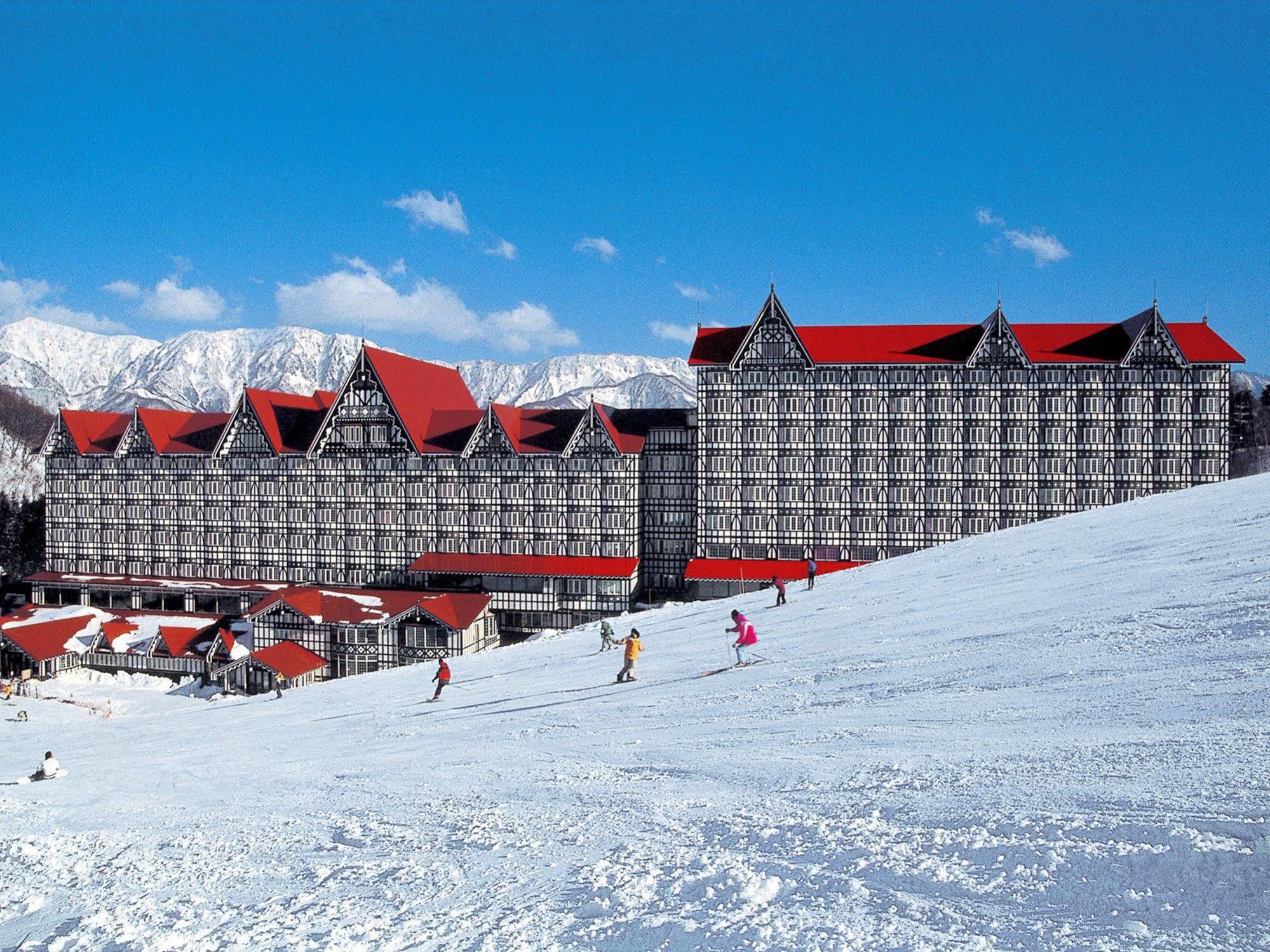 Hotel Green Plaza Hakuba Otari Buitenkant foto